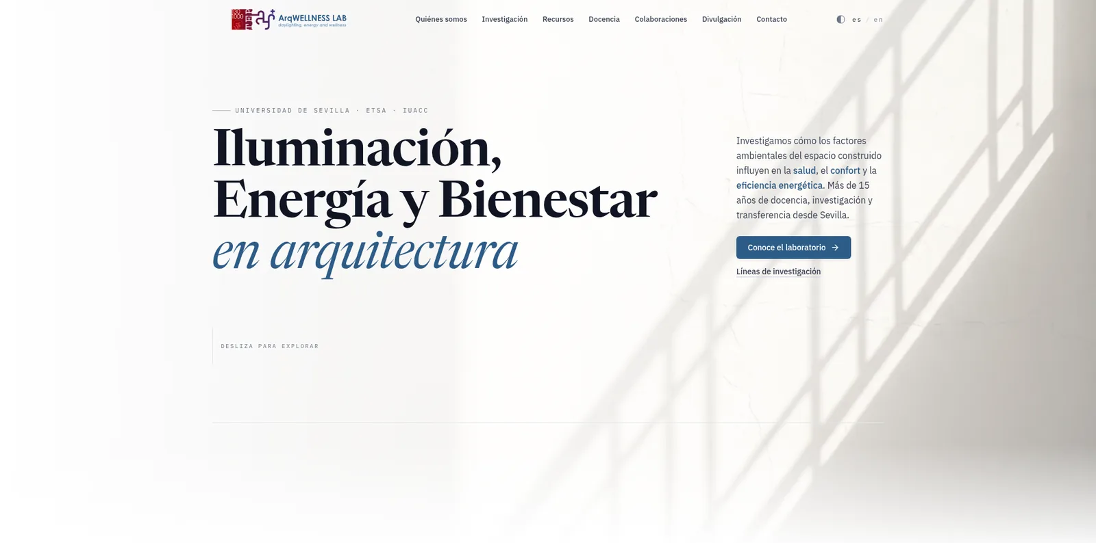 ARQ Wellness Lab, laboratorio de arquitectura y bienestar